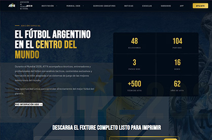 Rediseño sitio web ATFA